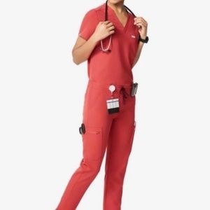 Figs Scrubs Set in Clay XXS-Yola and Casma